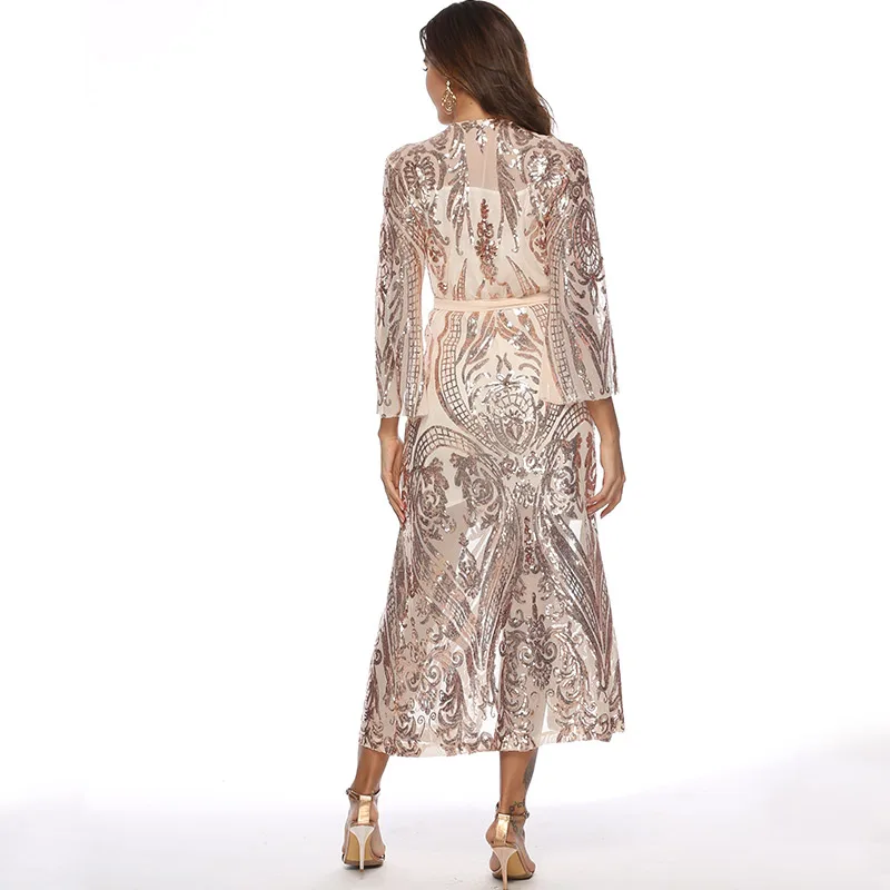 Женский пикантный цельный прозрачный пиджак с длинным V образным вырезом рукавом