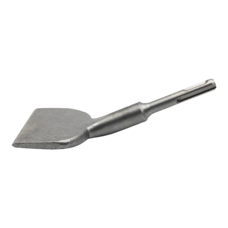 

Plus Round Shank 3in Wide Electric Hammer Chisel Angled Heavy Duty Bent Tile Chisel Widely Used for Cement Concrete