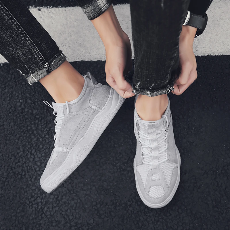 Мужская повседневная обувь из сетчатого материала Дышащая мужская модная на