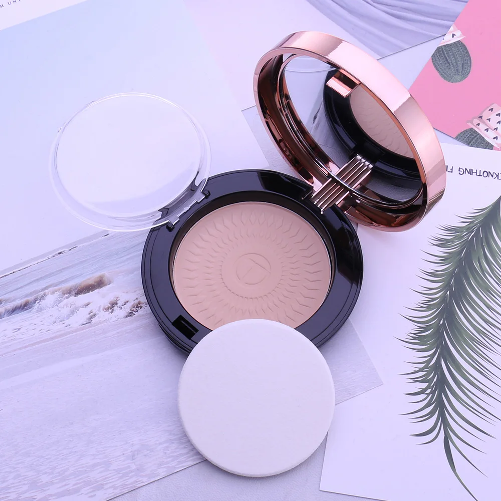 

O.TWO.O Professional Brand Pressed Mineral Powder Cosmetics Long Lasting Brightening Whitening Contouring Makeup Face Powder