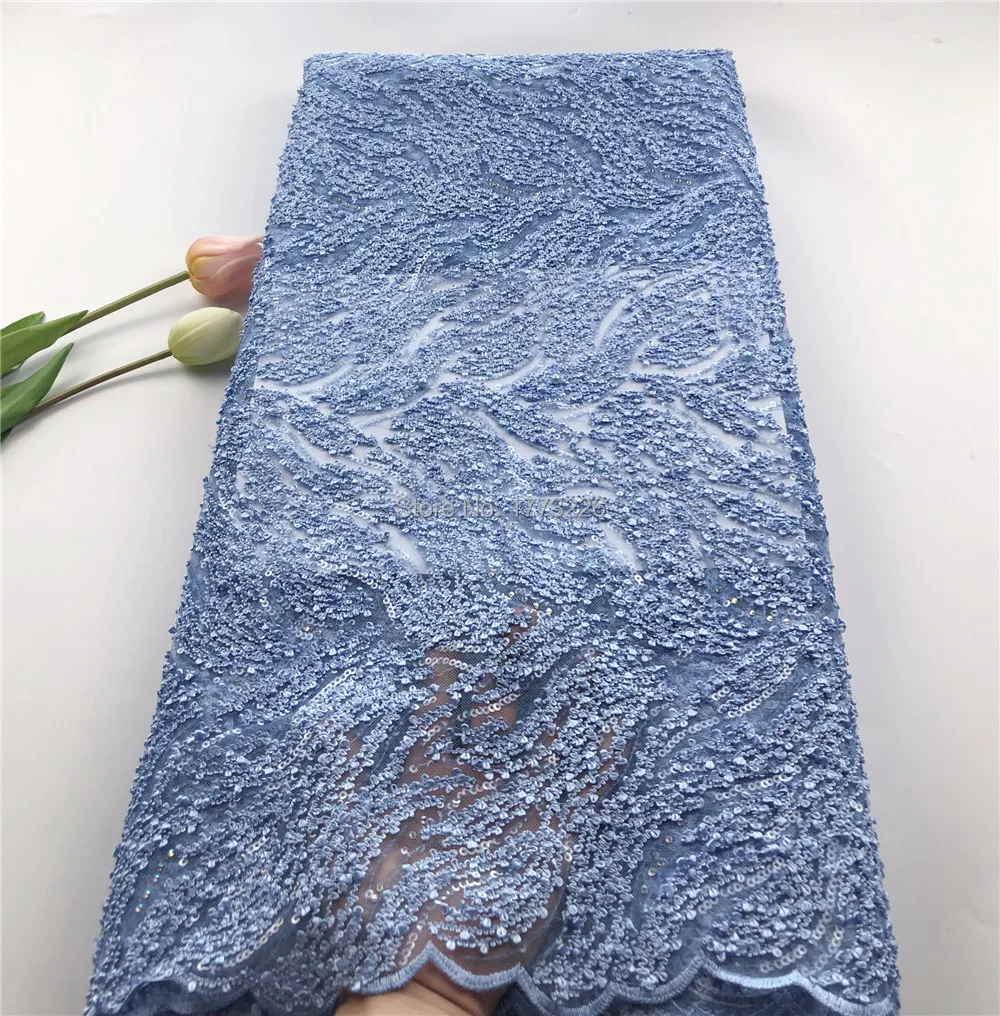 Африканская винная органза с блестками/бисером кружевная ткань 2019 лидер продаж