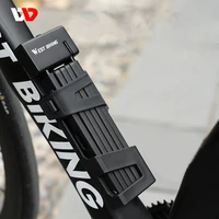 west biking bike fold lock anti theft security accessories key password cable lock mtb road bike motorcycle cycling accessories