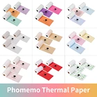 Самоклеящаяся термобумага Phomemo, наклейка для печати, этикетки для принтера M02M02SM02Pro, бумага для iphone, фотобумага