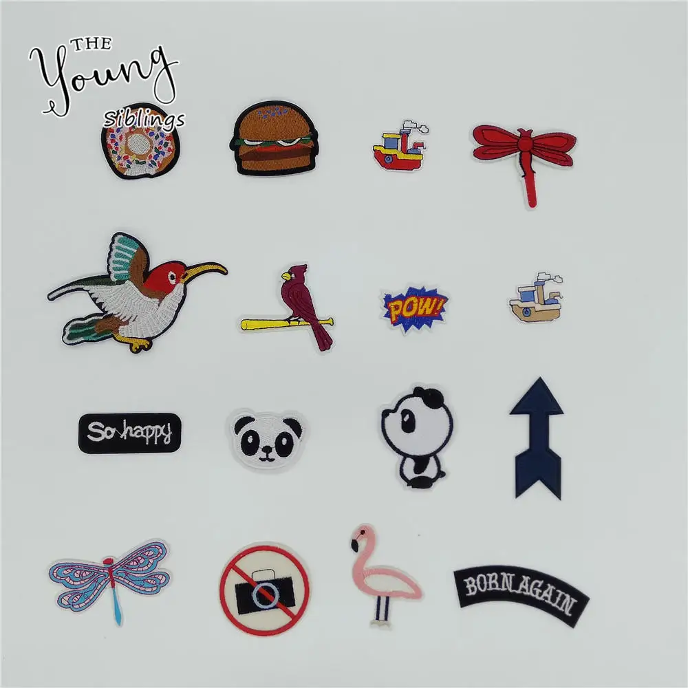 1 шт. распродажа модный стиль клей для расплава аппликация вышивка нашивка сделай