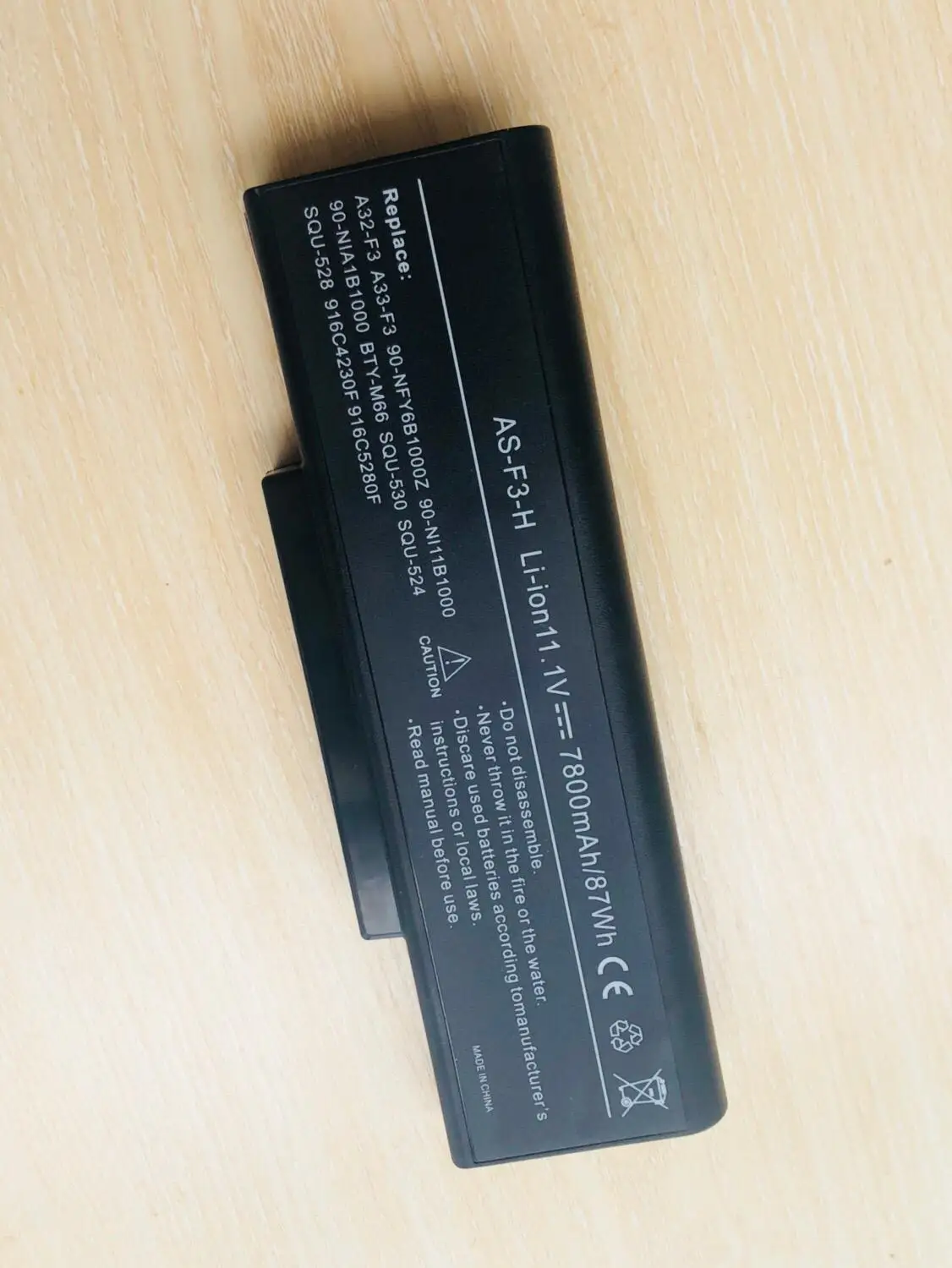 9 ячеек 7800 мАч аккумулятор для ноутбука ASUS A9 A9T A9Rt A9W A9R A9C A9Rp A32 F3 F2 F3K F3U Z53|laptop