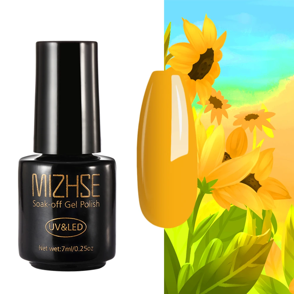 YH006 MIZHSE Гель-лак для ногтей масло Esmalte Permanente гель UV Y Led Gellak Фиолетовый Белый Черный чистый цветной Гель-лак для ногтей основа для ногтей - Цвет: YH006