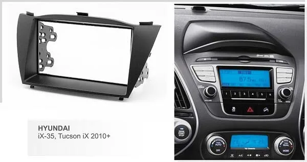 Автомобильная аудиосистема с двойным разъемом для Hyundai iX 35 ix35 Tucson 2010 + радио DVD