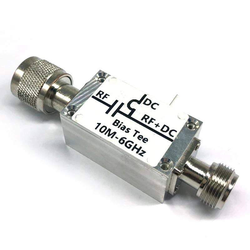 

Bias Tee,10MHz-6GHz Broadband Radio Frequency Microwave Coaxial Bias