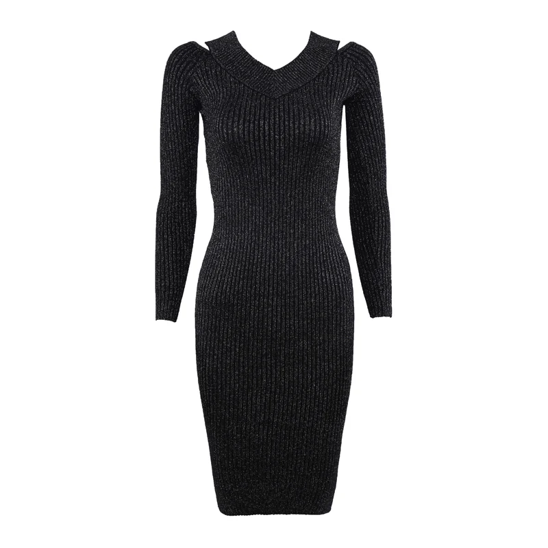 Korean платье-свитер вязаное платье модные женские вязаные платья элегантные