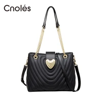 new casual chain crossbody bags for women fashion simple shoulder bag ladies designer handbags pu leather messenger bags