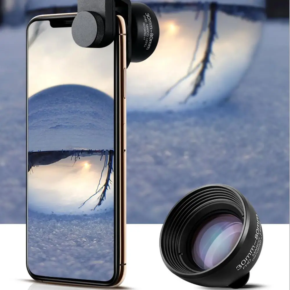 Gorilla 30mm-80mm FHD Macro Lens For Mobile Phone with Clip |