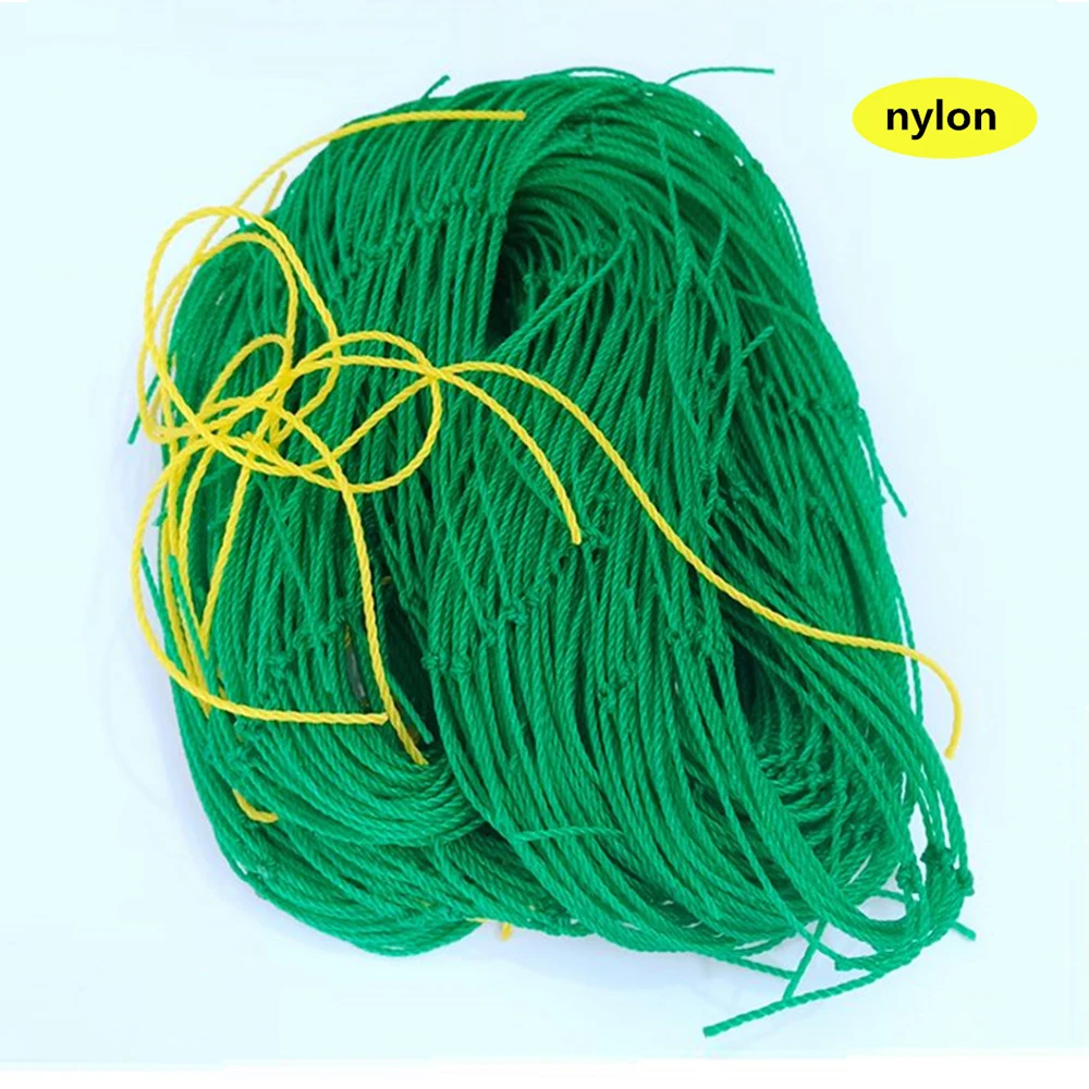 

Garden Fence Nylon Net Plant Growth Climbing Frame Fence Lattice Gardening Net Vegetable Plant Garden Tool Mesh Grow Fence Net