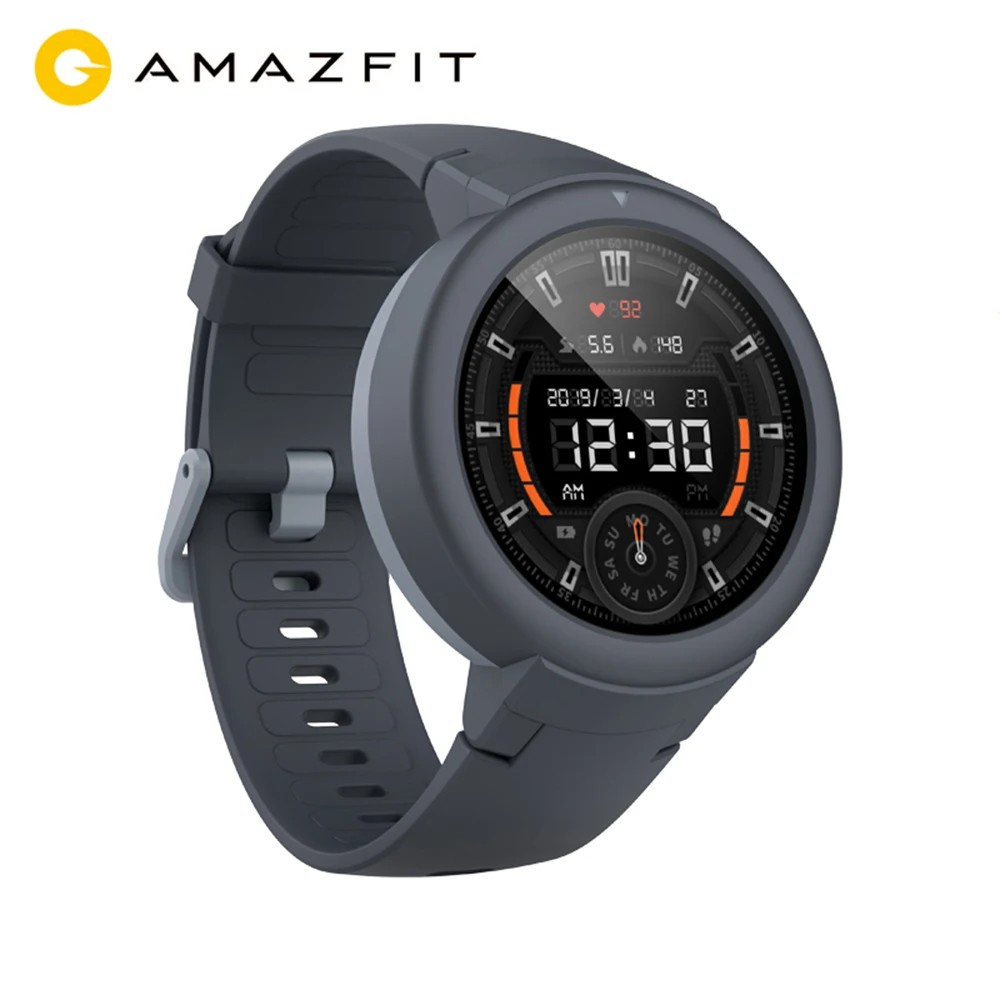 Смарт часы Huami Amazfit Verge Lite GPS IP68 AMOLED экран 1 3 дюйма 20 дней автономной