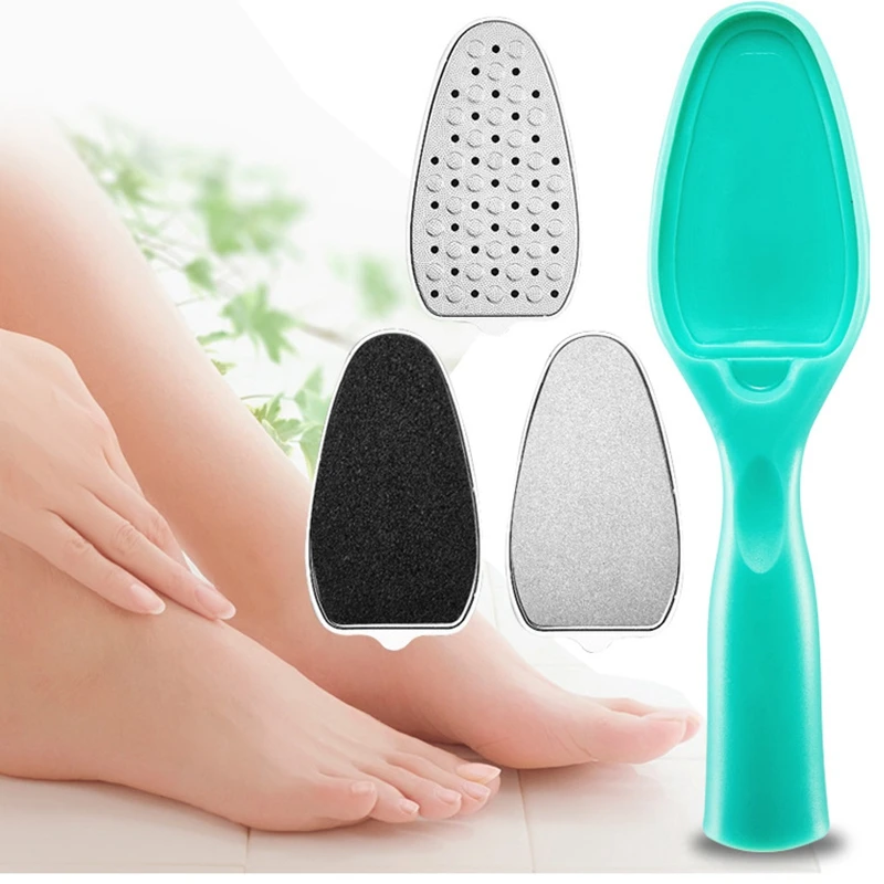 

AD-8PCS Pedicure Kit Rasp Foot File Callus Remover Scraper Nail Care Tool SET