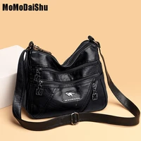 high quality soft pu leather 2021 women shoulder bag leather luxury handbags womens bags designer shoulder crossbody bag female