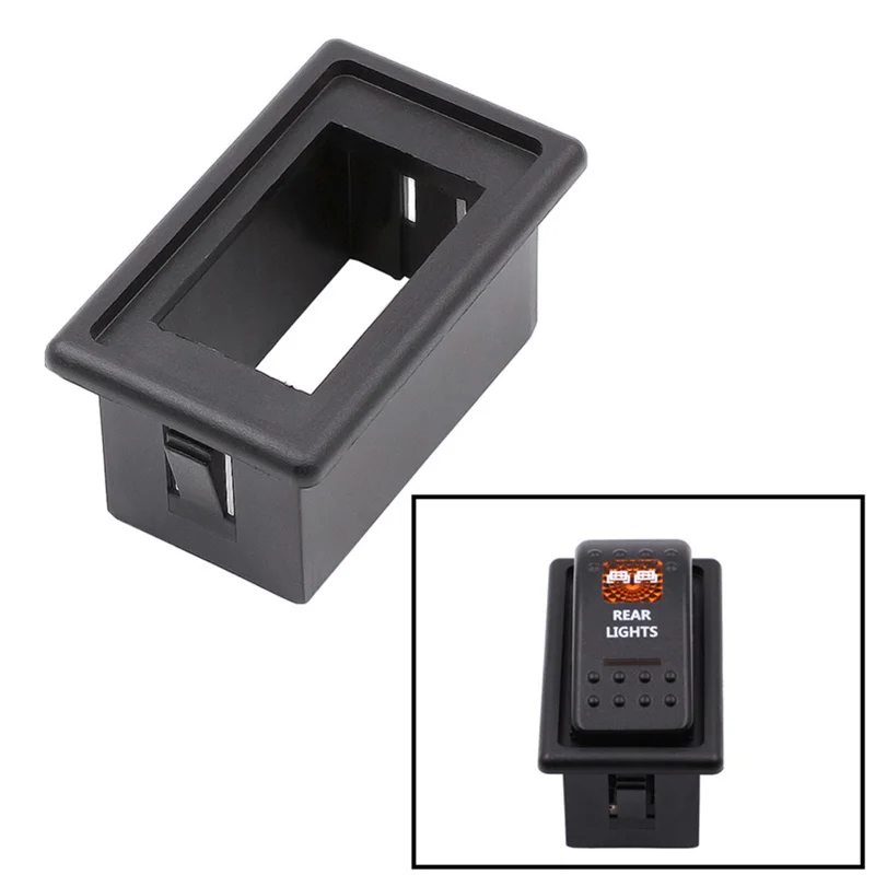 

Multi-position Combination Panel Single Frame For Automobile Switch Combination Mounting Frame Auto Modification Parts For Yacht