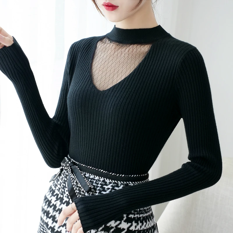 Новый свитер для женщин 2020 осенний женский с длинным рукавом пуловер модный