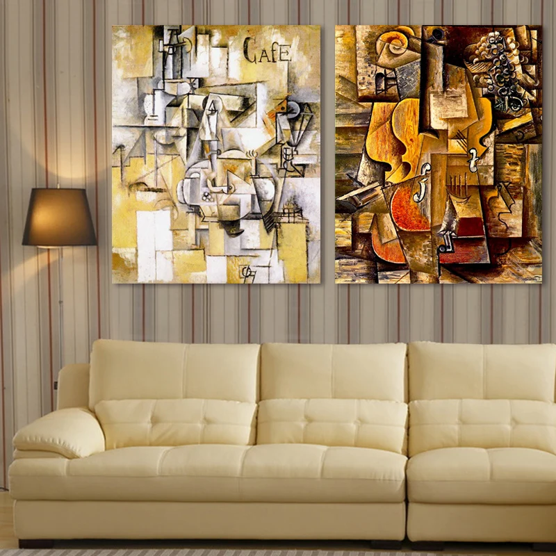 Diy разрисовка по цифровым картинкам Пикассо абстрактная креативная ручная