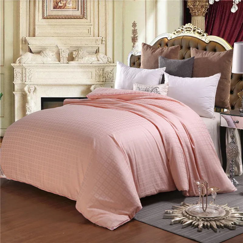 Высококачественное 100% одеяло из шелка тутового шелкопряда летние и зимние