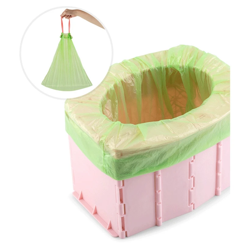 

Portable Baby Potty Toilet Seat Car Travel Camping Kids Potty Training Seat Children's Folding Toilet