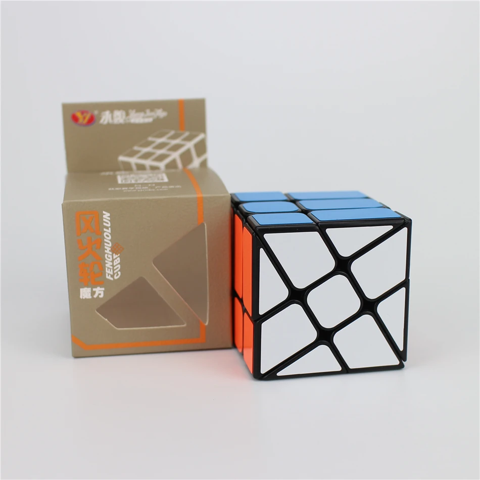 Новое поступление YJ 3X3X3 Фишер куб магические кубики головоломка Обучающие