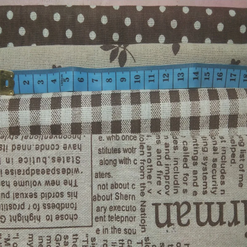 Акция! 4 вида конструкций хлопчатобумажная льняная ткань кофейный точечный