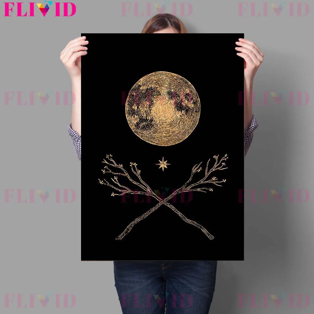 Абстрактный настенный постер 