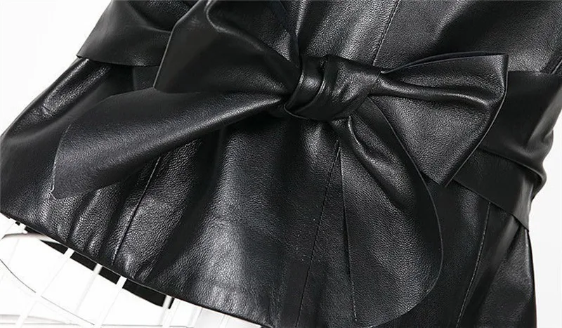 Женское пальто из искусственной кожи pu с искусственным мехом, повседневный жилет без рукавов размера плюс с воротником из искусственного лисьего меха, зимняя женская куртка 3XL O15