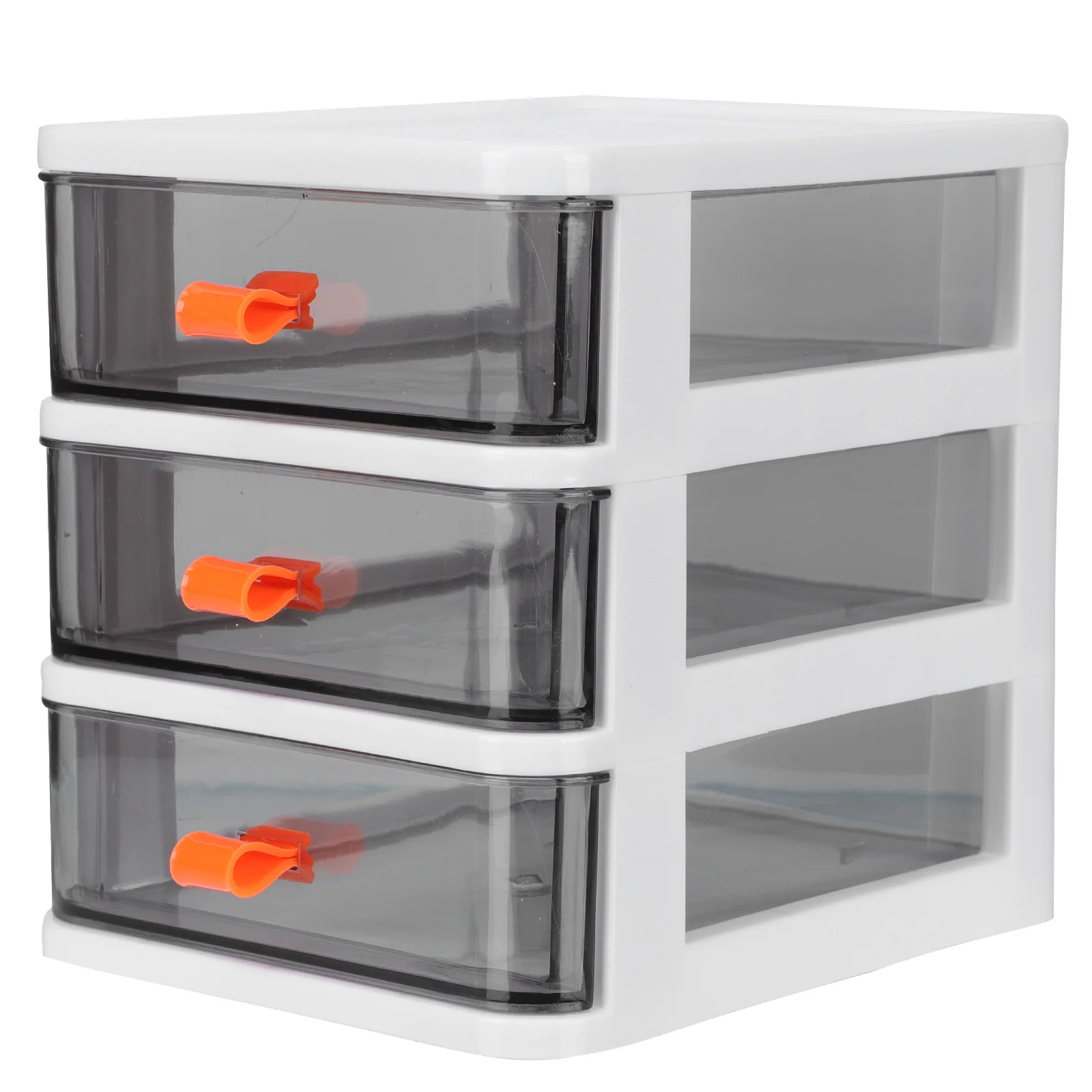 

1pc Multilayer Drawer Storage Box Desktop Storage Box Desktop Organizer White
