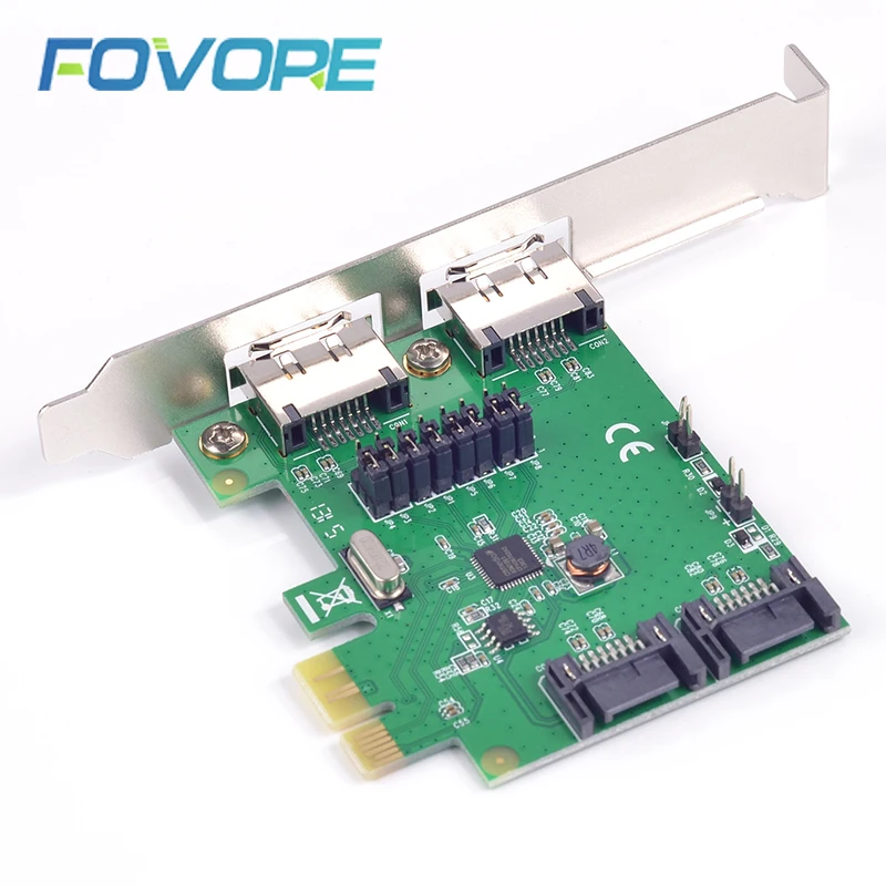 Адаптер SATA для PCI express HDD eSATA адаптер расширения SATA3 PCIe e x1 конвертер|Платы