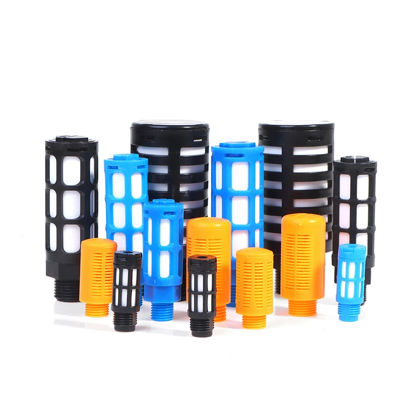 

Air Silencer Plastic Exhaust Muffler Pneumatic Male Thread Absorb Noise Filter Air Cylinder Air Tools Easy To Install
