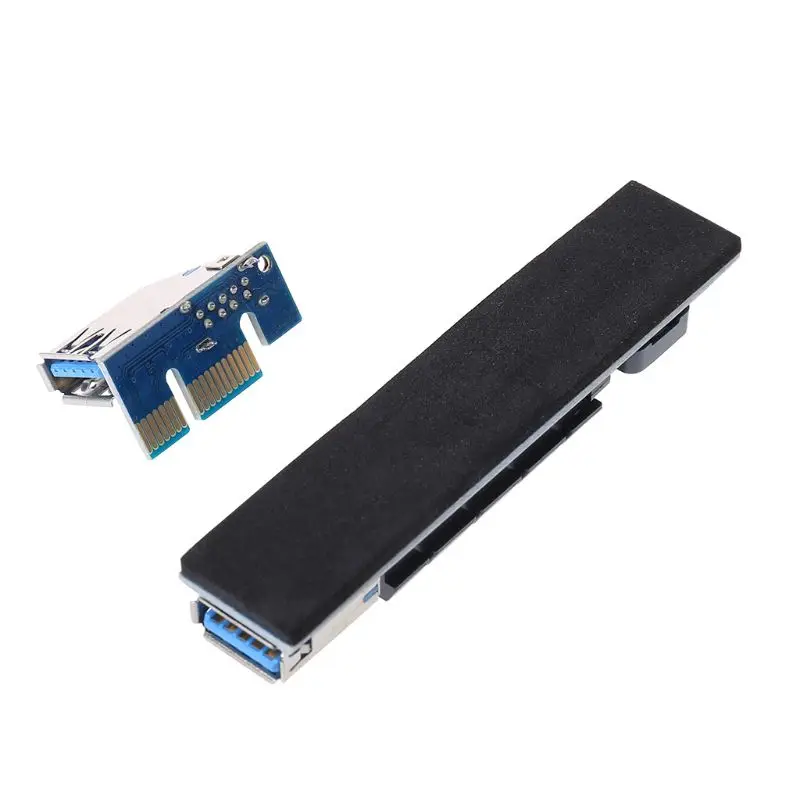 Добавить на карту PCI Express USB 3,0 адаптер Райзер Расширитель Райзер-карта PCIe USB 3,0 PCI-E SATA PCI E Riser PCI Express x1 к слоту X4