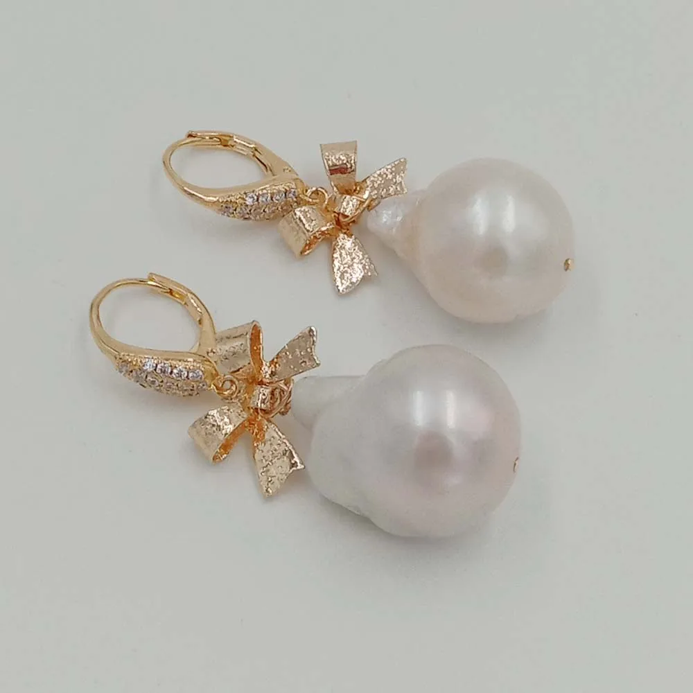 Модная серьга из настоящего жемчуга 100% натуральный пресноводный жемчуг серьги