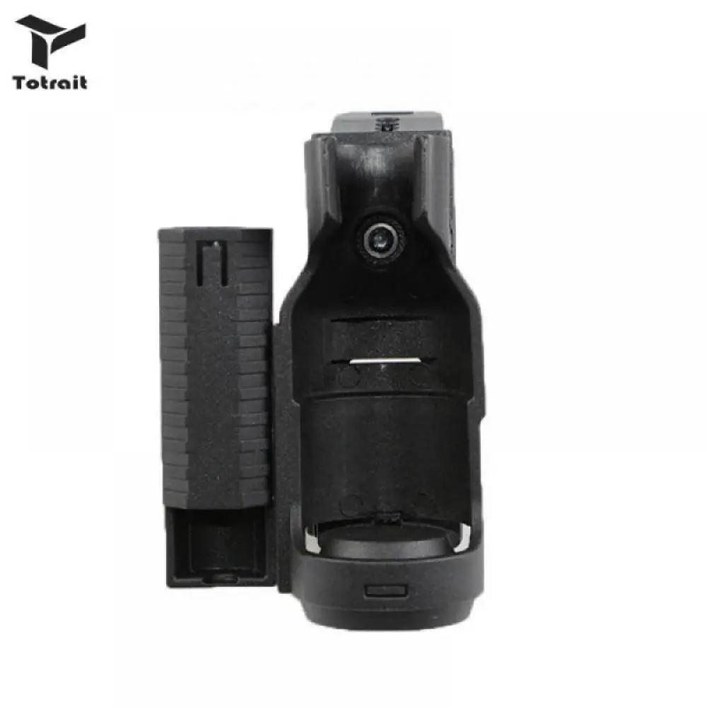 

Tactical 360 Degree Rotating Molle Clip Torch Cover With Detachable Battery Box Flashlight Pouch Holster Hunting Accessories