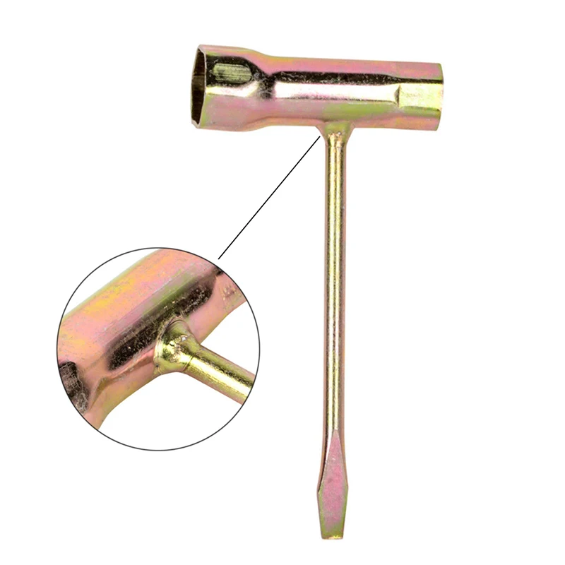* 3/4 ''и 1/2'' 13*19 мм Стальной хвостовик бензопилы Свеча зажигания Т-образные