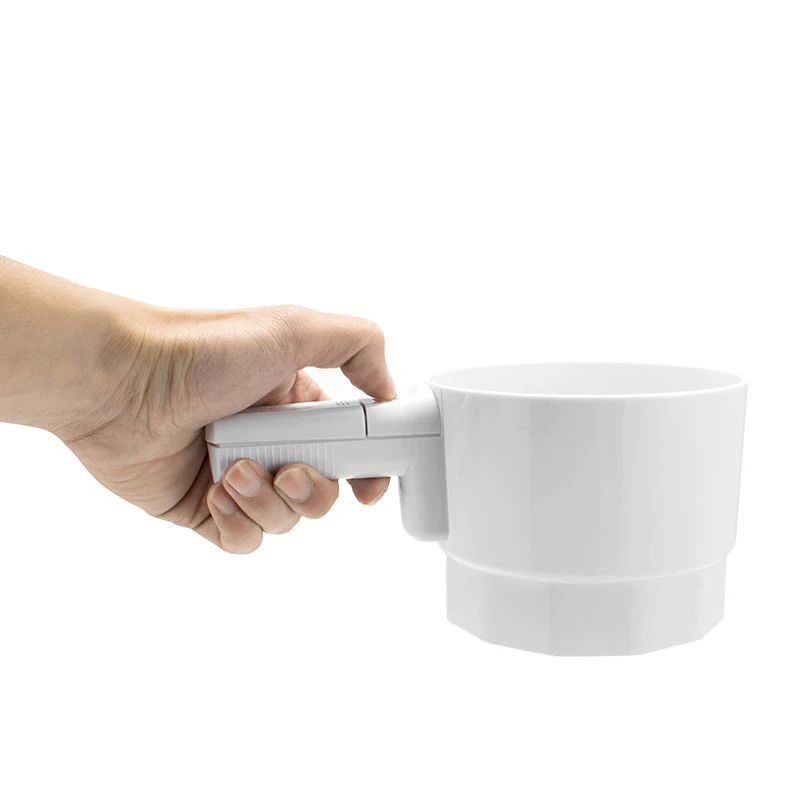 

Electrical Plastic Flour Sieve Tool Cup Flour Shaker Icing Sugar Sifter Baking Tools Kitchen Accessories