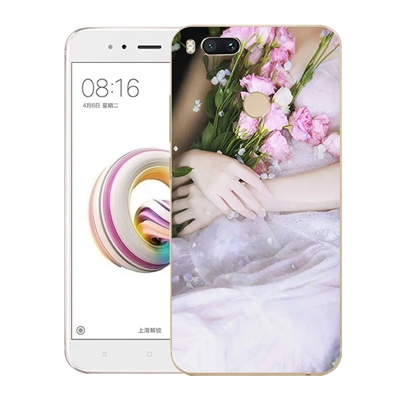 Защитные чехлы из ТПУ для Xiaomi Mi 5X A1 5 " мягкий силиконовый чехол телефона с