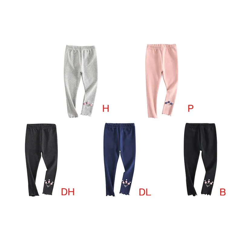 

Girls Pants Cotton Leggings Autumn Children Toddler Kids Baby Girls Warm Pants Elastic Waist Toddler Cute Casual Bottoms