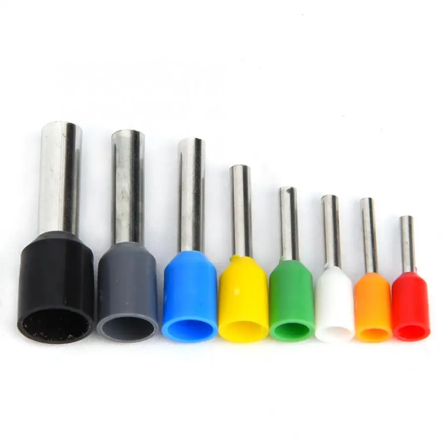 400 шт. Соединительный разъем обжимной терминал Оловянная медь с ПВХ-изолятор