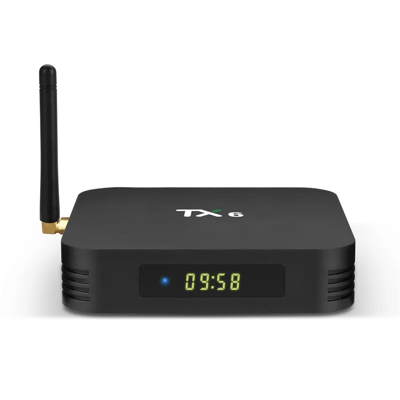 

TX6 Smart Tv BOX IPTV TV Box android 9.0 Allwinner H6 4GB DDR3 32GB/64GB EMMC 2.4GHz 5GHz WiFi BT4.1 HD 4K H.265 IPTV Set top