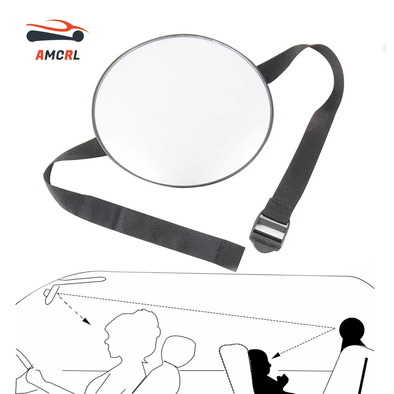 

Baby Car Mirro Safety Car Seat Mirror for Rear Facing Infant Safely Monitor Infant Child in Rear Facing Car Seat