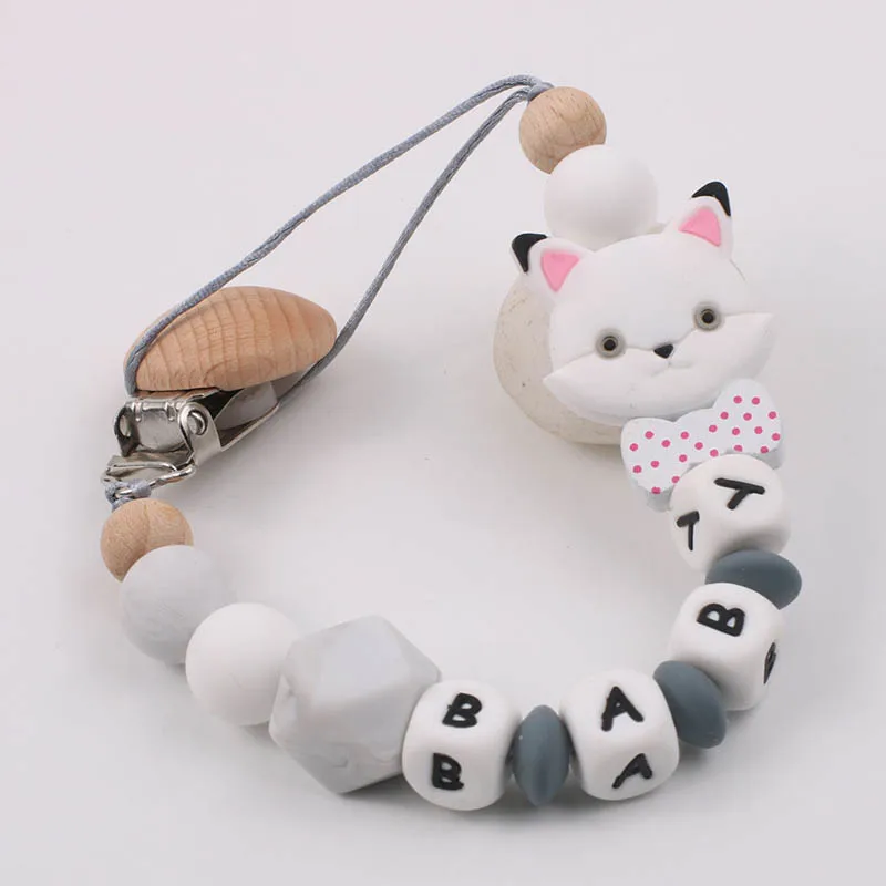 Настраиваемые Детские зажимы для пустышки силиконовый зажим-держатель детской