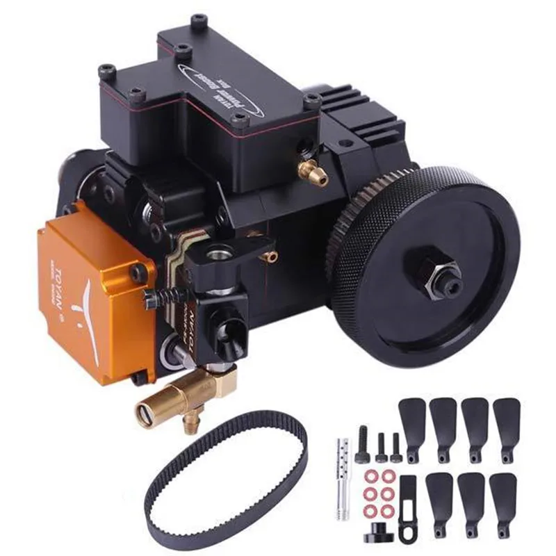 

Toyan FS-S100WG 4-тактный двигатель с водяным охлаждением, бензиновый комплект для радиоуправляемого автомобиля, лодки, самолета, модели автомобил...