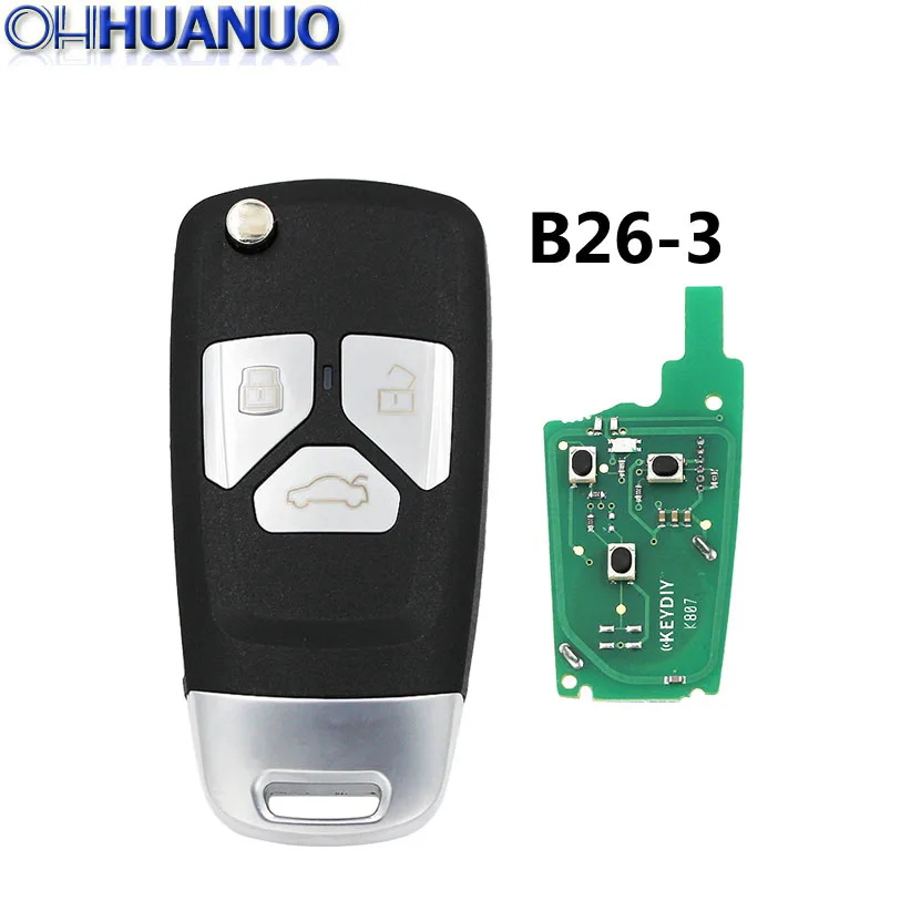 Оригинальный KEYDIY 3 кнопки B26 Стиль универсальный пульт дистанционного управления