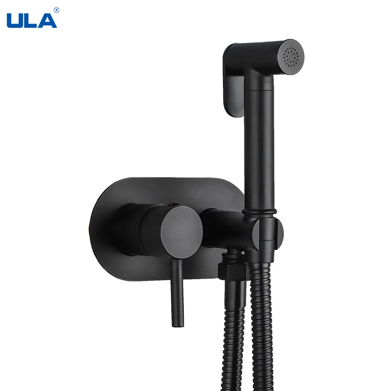 Латунный смеситель для биде с клапаном Shattaf портативный кран унитаза горячей и