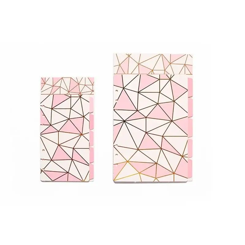 5pcs/set A5/A6 Loose Leaf Inner Page for Notebook Divider Index Separator Diary Paper Planner Binders Office Students Supplies | Канцтовары