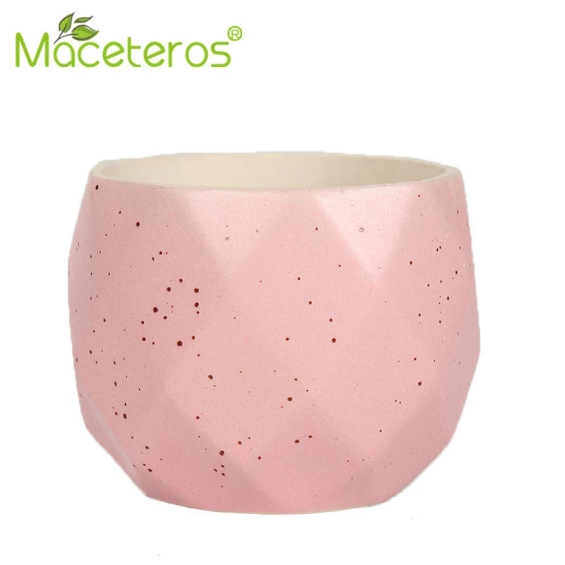 Modern Creative Matte Ceramic Fleshy Flower Pots Indoor Green Dill Living Room Home Gardening Decoration Supplies | Дом и сад