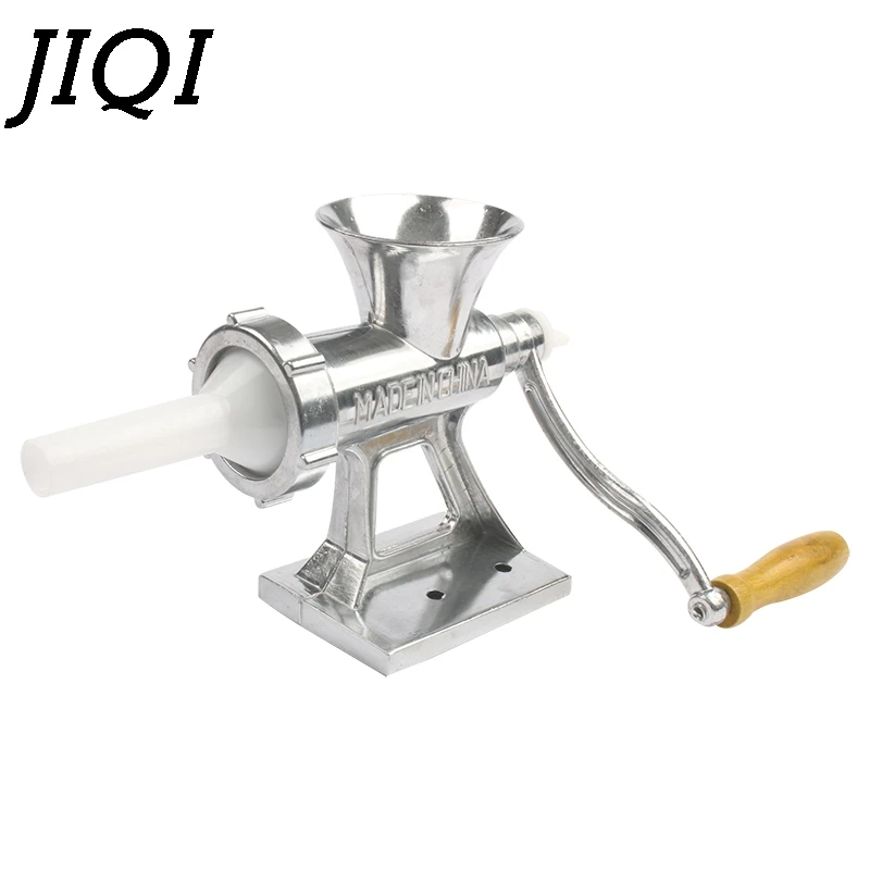 Manual Meat Grinder Slicer Mincer Noodles Pasta Maker Sausage Stuffer Filler Hand-Crank Kitchen Spice Miller Vegetable Cutter | Бытовая
