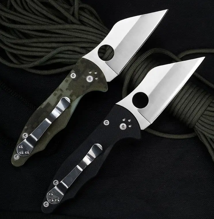 

Fashion 7cr13mov Blade High Quality Folding Knife G10 Handle Outdoor Camping Defense Portable Pocket Knives EDC Tool DJ27