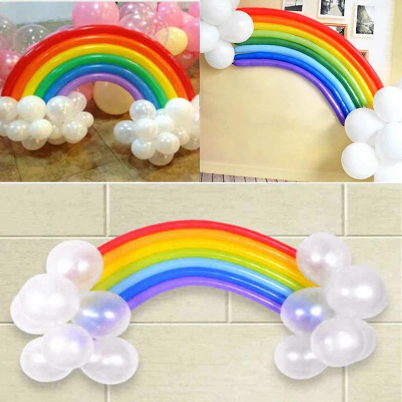 

Birthday balloons wedding Valentine's Day rainbow party decor latex DIY 36pcs